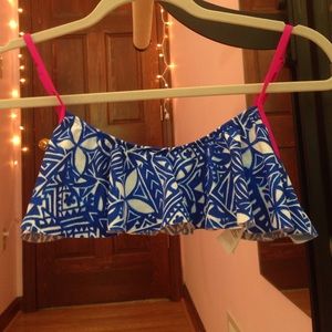 Hollister Swim Flounce Top