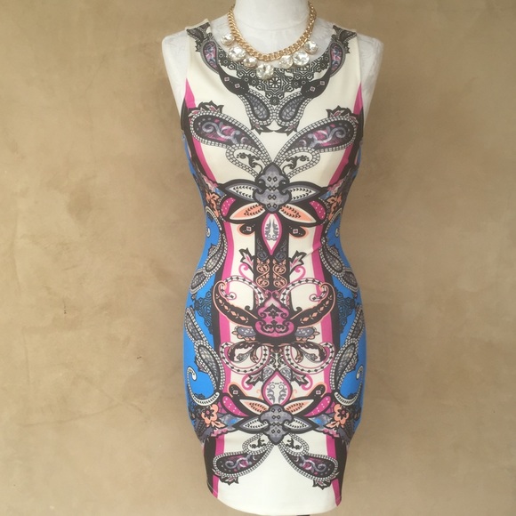 Elegant Printed Dress!