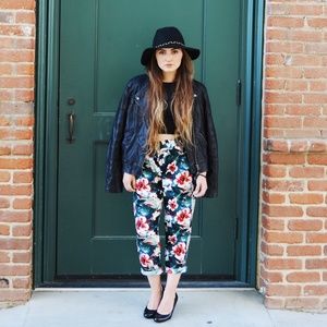 Handmade Vintage Floral Pants