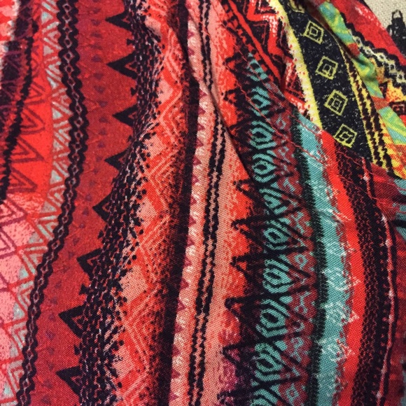 Native Print Shorts with Pockets