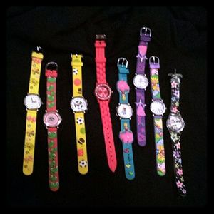 Kids rubber watches!!! Fun designs????