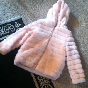 Light Pink fur coat