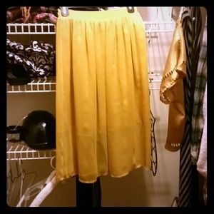 Flowy maxi skirt from forever 21.