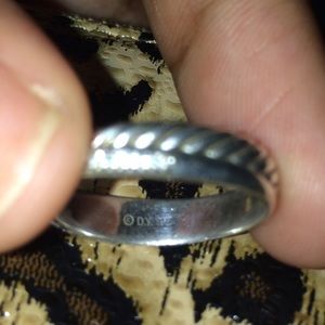 David Yurman Crossover Ring with Diamonds