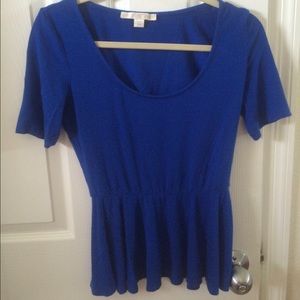 Boston Proper blue shirt