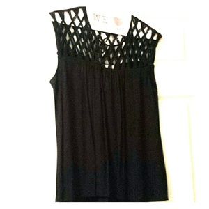 Black swing top