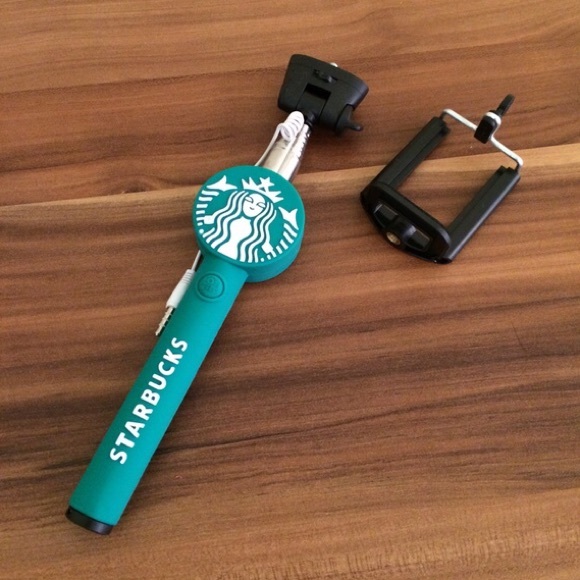Starbucks selfie stick