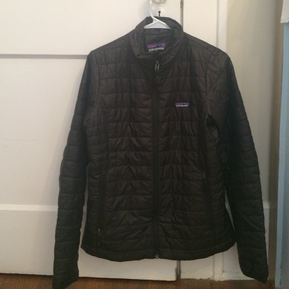 Patagonia Womens Medium Black Nano Puff