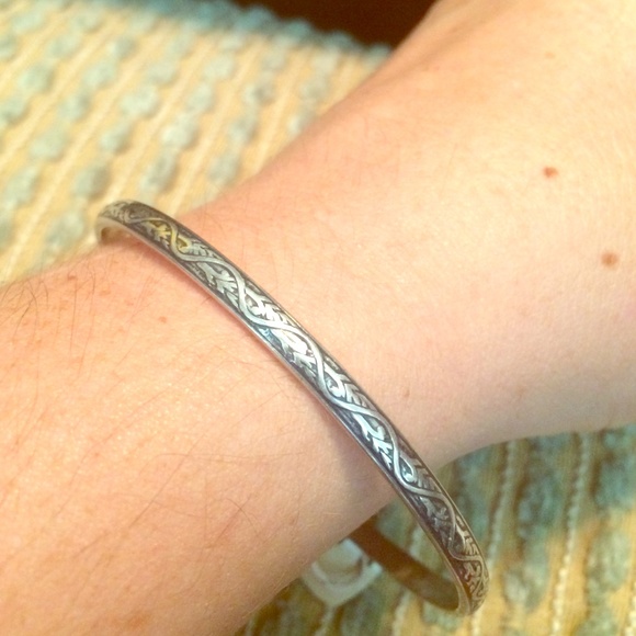 La vie Parisienne filigree bangle bracelet