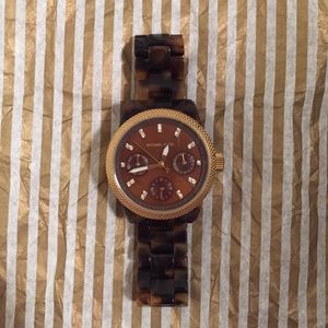 Michael Kors Tortoise Shell Watch
