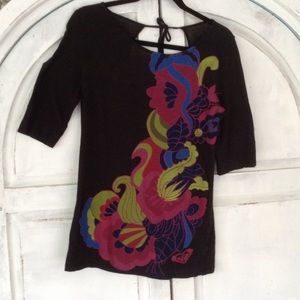 Roxy Tee with Sweet Wearable Art