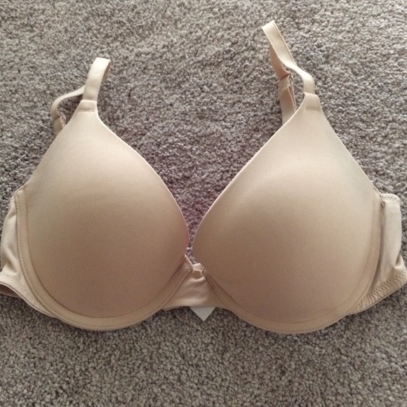 Beige vs PINK push-up bra