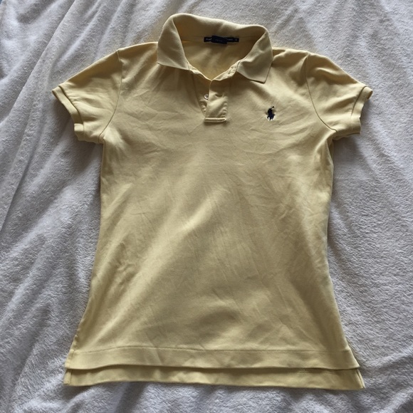 Yellow Ralph Lauren sport polo