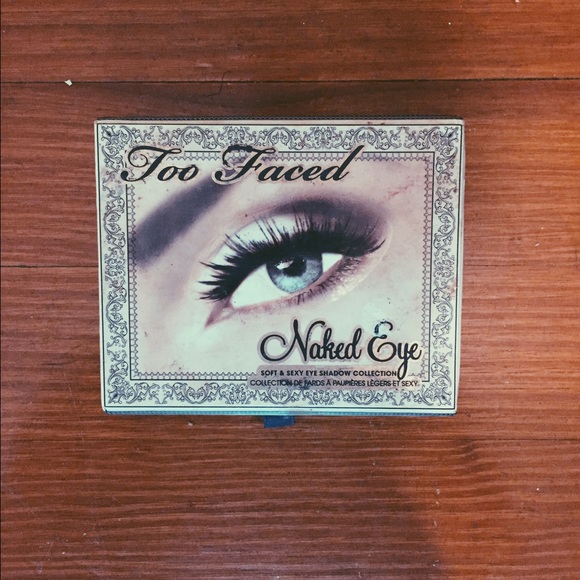 too faced naked eye palette CLOSET CLOSING SALE