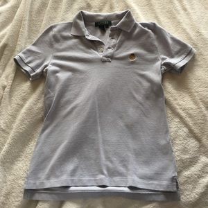 Light blue Ralph Lauren petite polo