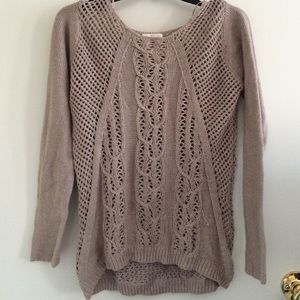 Knit sweater