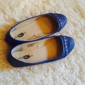 Cobalt Blue Rue 21 Flats