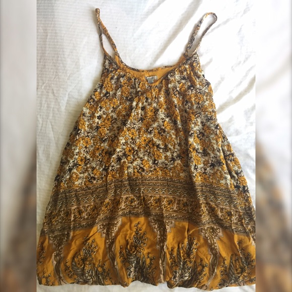 Long Printed Tank Top