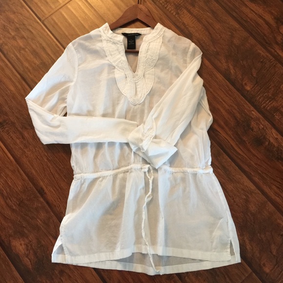 Calvin Klein white cotton top