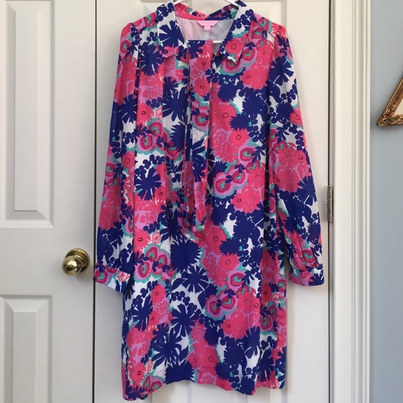 SOLD Lilly Pulitzer Floral Dress-