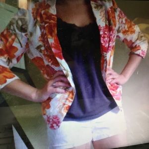 Bold Floral blazer