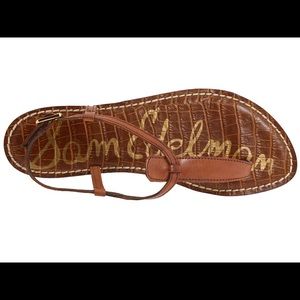 Sam Edelman Gigi sandal in tan leather