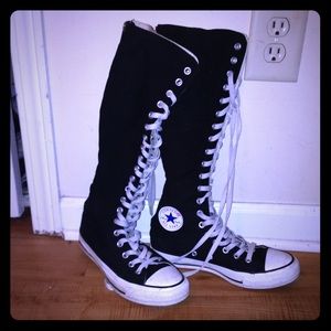 Knee high converse