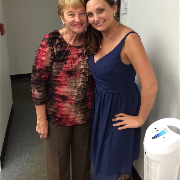 Bridesmaid dress. David's bridal.