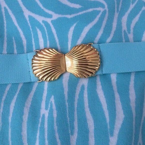 Lilly Pulitzer skirt and belt - Picture 3 of 4