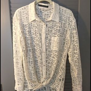 PJK Top Patterson J. Kincaid lace top