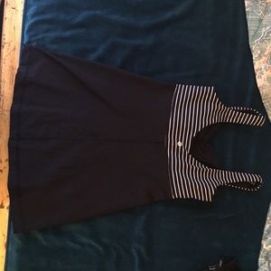 Lululemon Striped black and white tank!