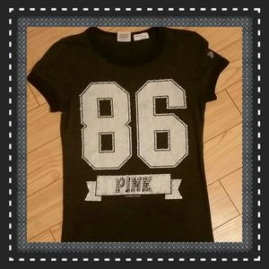 Pink ° VS ° top ° w/rhinestones