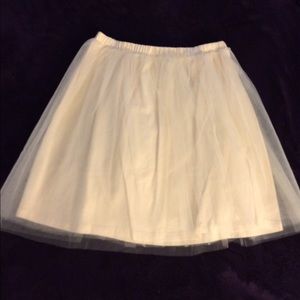 Jcrew girls tulle skirt