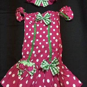 Cute Raspberry girl Costume