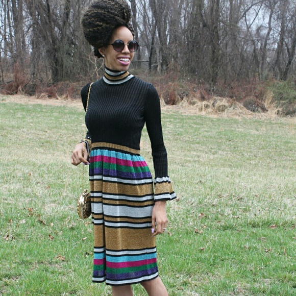 Vintage Rainbow Dress