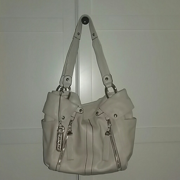 Bone Colored Handbag