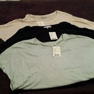 3 knit tops BUNDLE