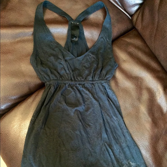 Lost brand black racer back tank.