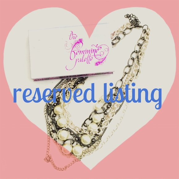Reserved listing for @yesi650 🌺