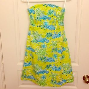 Lilly Pulitzer size 0 dress worn 1x - fashion show