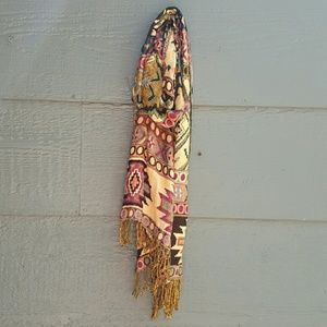 Boho Fringe Scarf