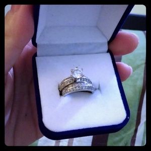 Rings set 36 zirconium (925)