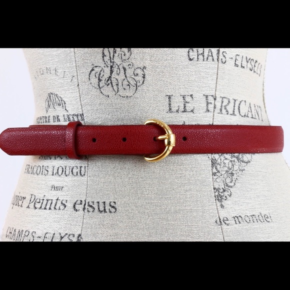 New LAUREN RALPH LAUREN Equestrian Buckle Belt