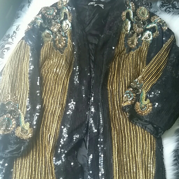 Vintage Sequin Cover Up