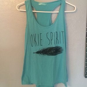 turquoise tank