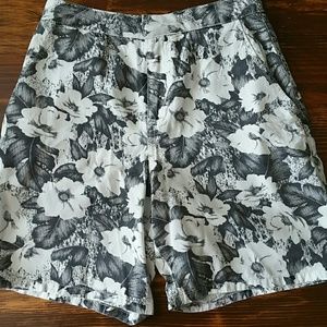 Top shop floral shorts
