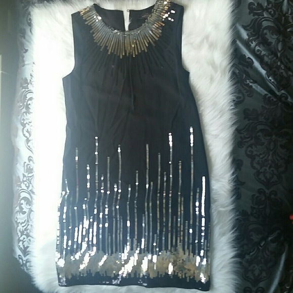 BCBG MAXAZRIA Sequin Dress