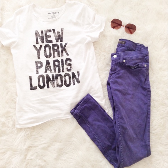 Levi's Denim - Levi's Purple Blue Skinny Jeans