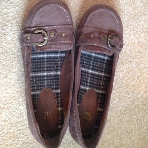 Route 66 brown flats, 7.5, barely worn