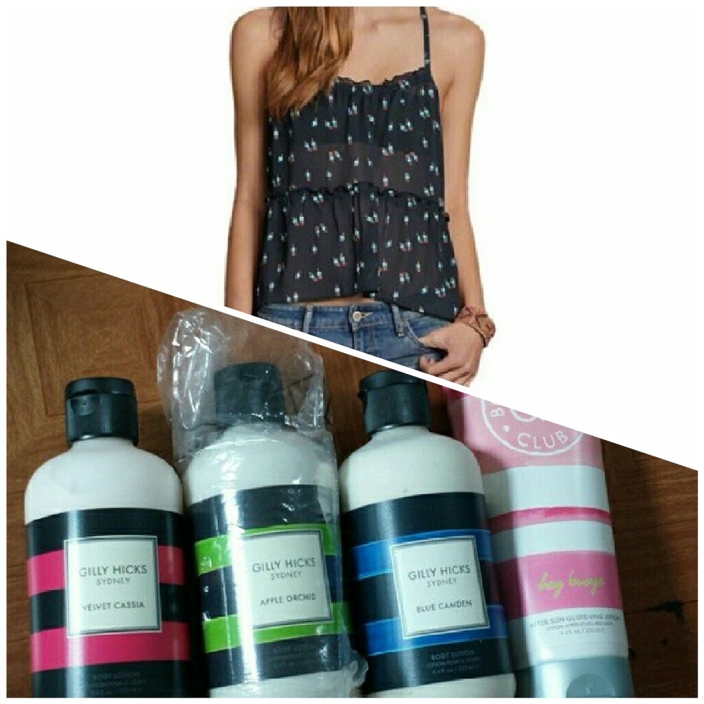 SOLDHollister Co. Sleeveless Beach Top/Gilly Hicks